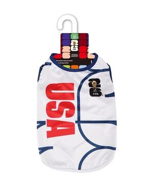 USA Red & Navy ship soccer Pet Jersey